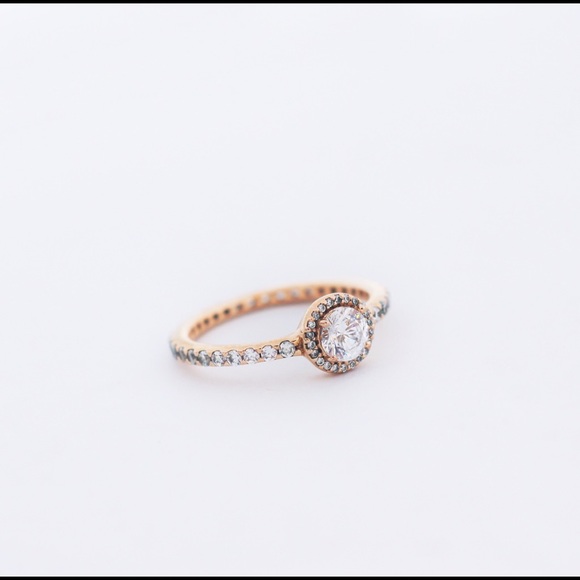 Pandora Jewelry Pandora Rose Classic Sparkle Halo Ring Poshmark